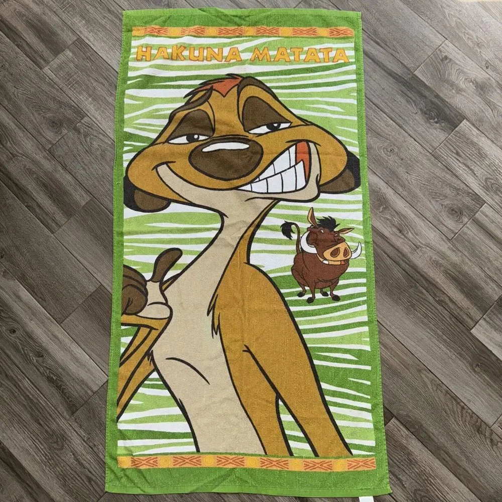 Vintage Disney The Lion King Beach Towel 29